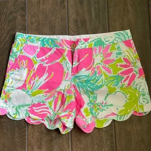 Lily PulitzerThe Buttercup Shorts / Scalloped Shorts